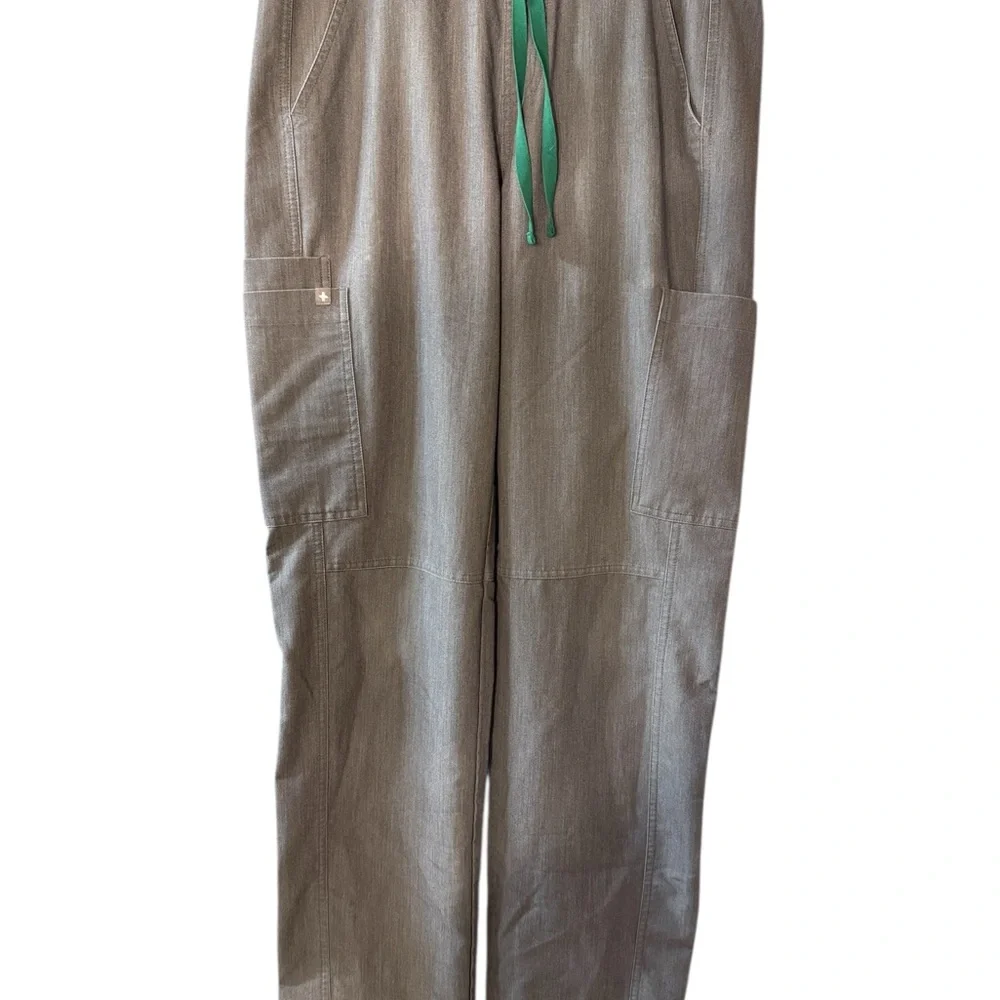 Figs Axim Cargo Scrub Pants Graphite Gray sz Medium Tall T2001T